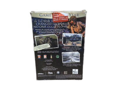 Call of Duty Game of the Year Edition Pc Cd Rom Activision