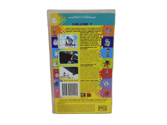 Digimon Digital Monsters Volume 7 Vhs Tape 20th Century Fox Home Entertainment