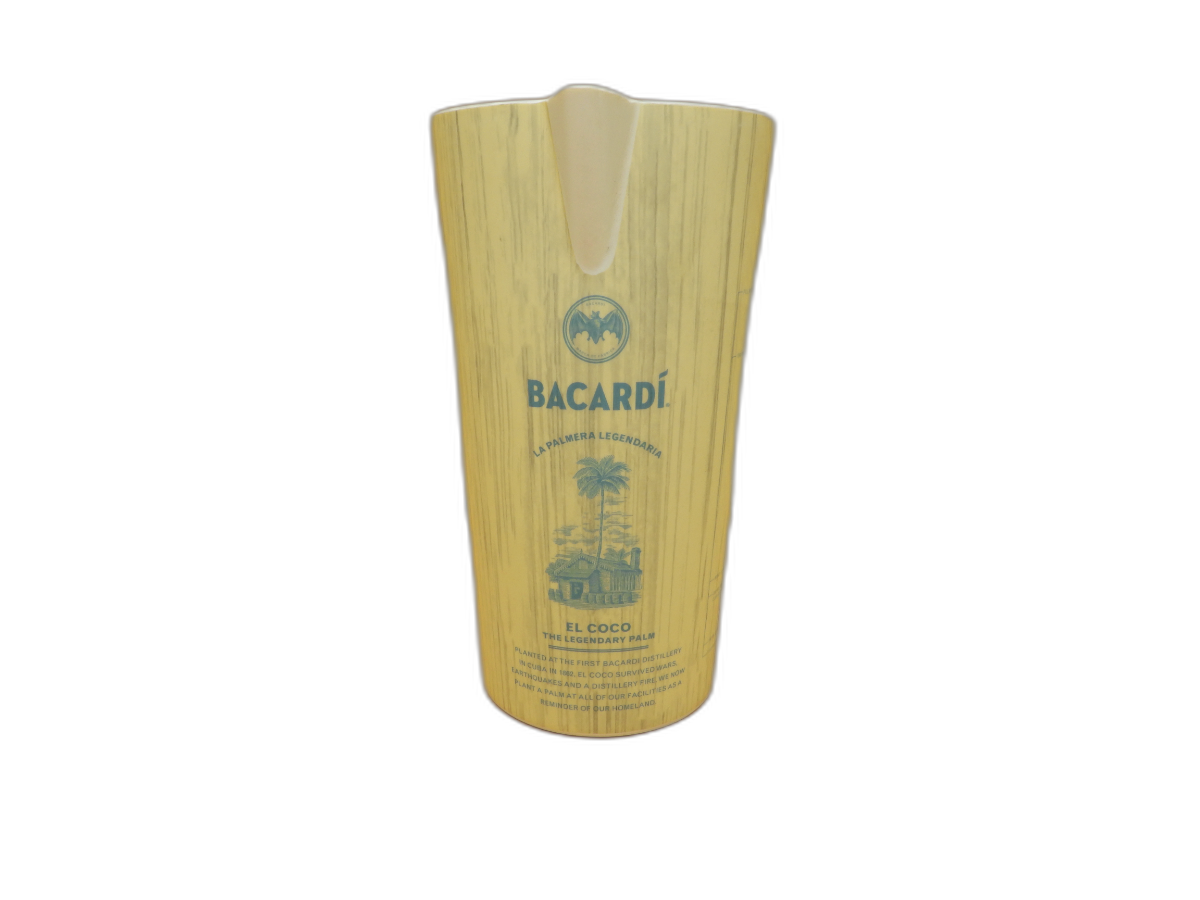 Bacardi El Coco Ceramic Pitcher