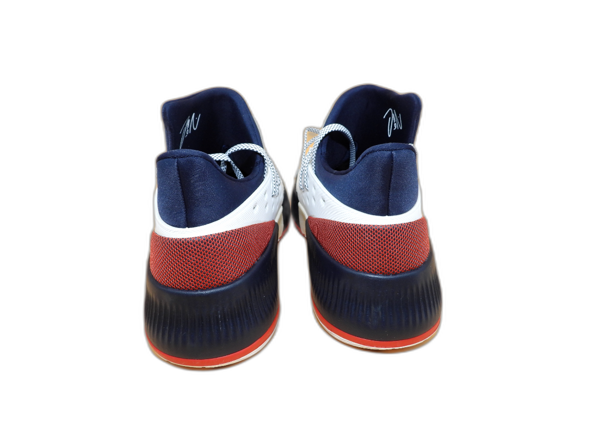 DAMIAN DAME D LILLARD 3 ADIDAS ORIGINALS BY3762 FTWWHT/SCARLE/CONAVY 9 US