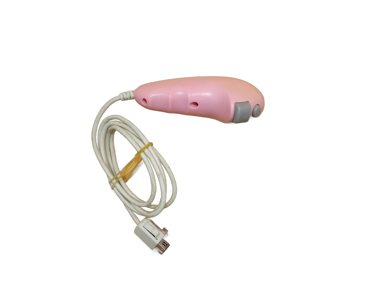 Aftermarket Pink Nintendo Wii Nunchuk Controller