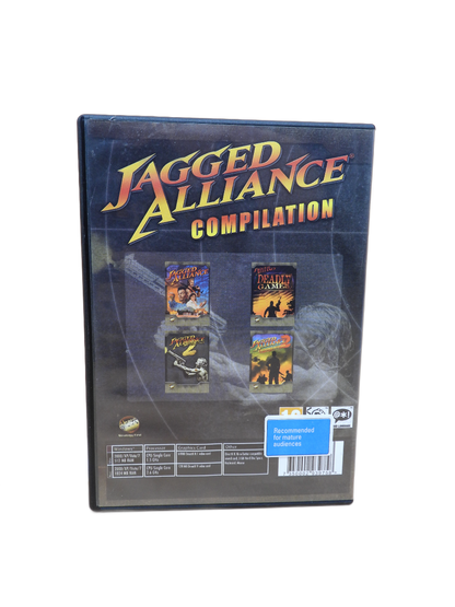 Jagged Alliance Compilation Pc Dvd Strategy First Game