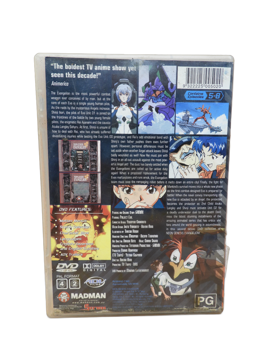 Neon Genesis Evangelion Collection 0 2 Dvd Madman Entertainment 