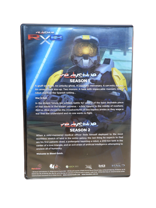 Red Vs Blue Rxb Season 1 & 2 Xbox 360 Hanabee