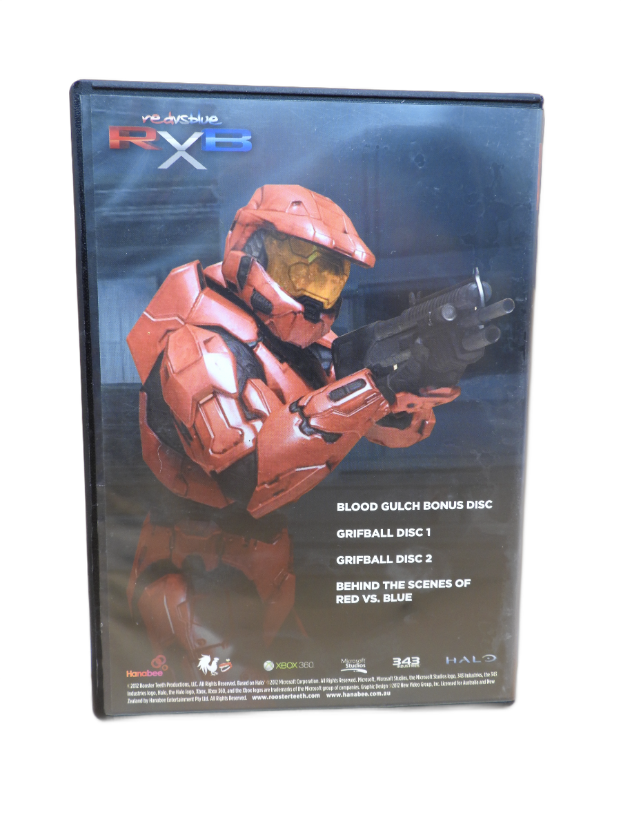Red Vs Blue Bonus Discs Xbox 360 Hanabee