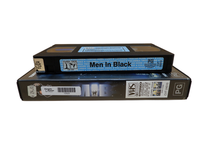 Men in Black Vhs Tape 1997 Will Smith Tommy Lee Jones Columbia Tristar