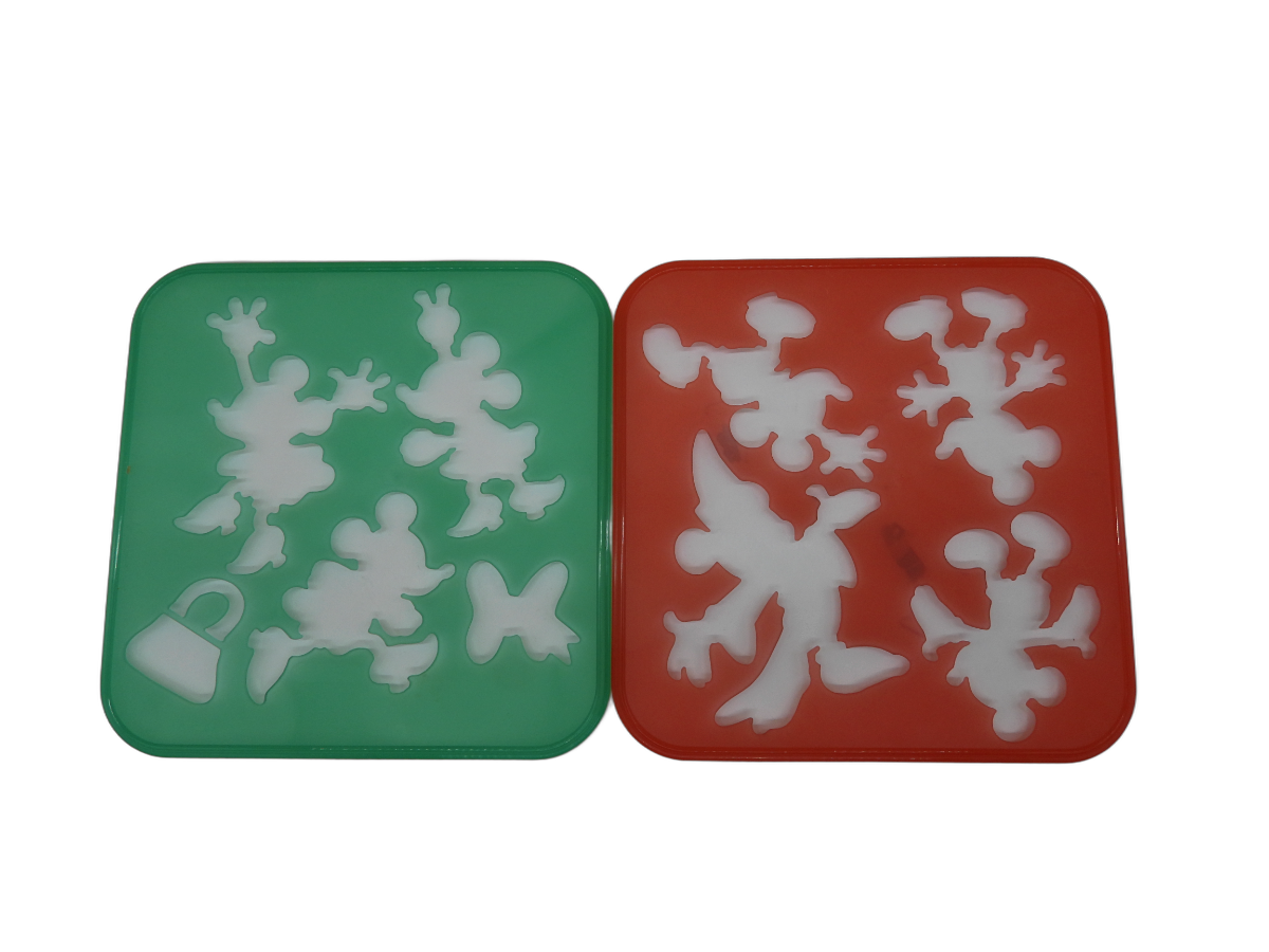 Tupperware Tuppermagic Mickey Kids Stencil Art