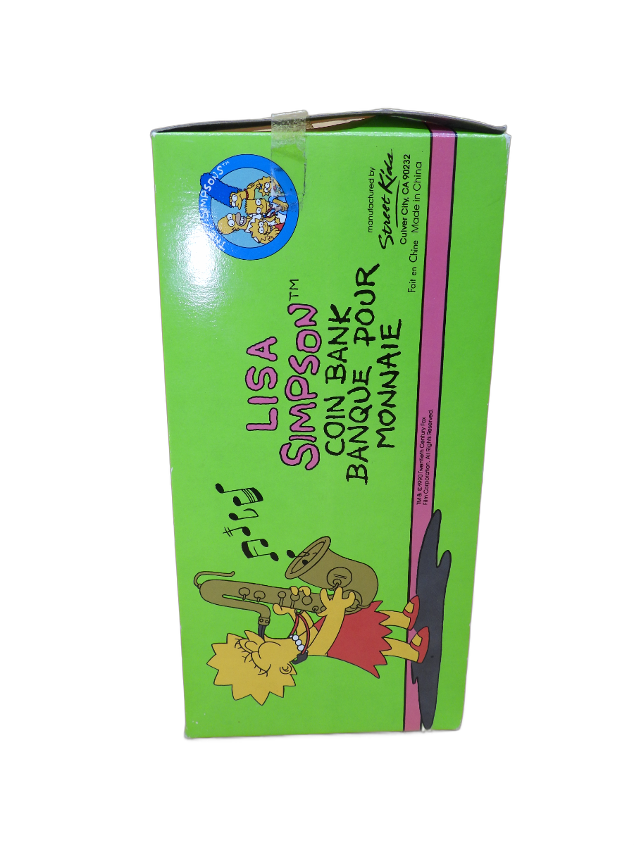 Lisa Simpson Coin Bank the Simpsons Collectible Street Kids
