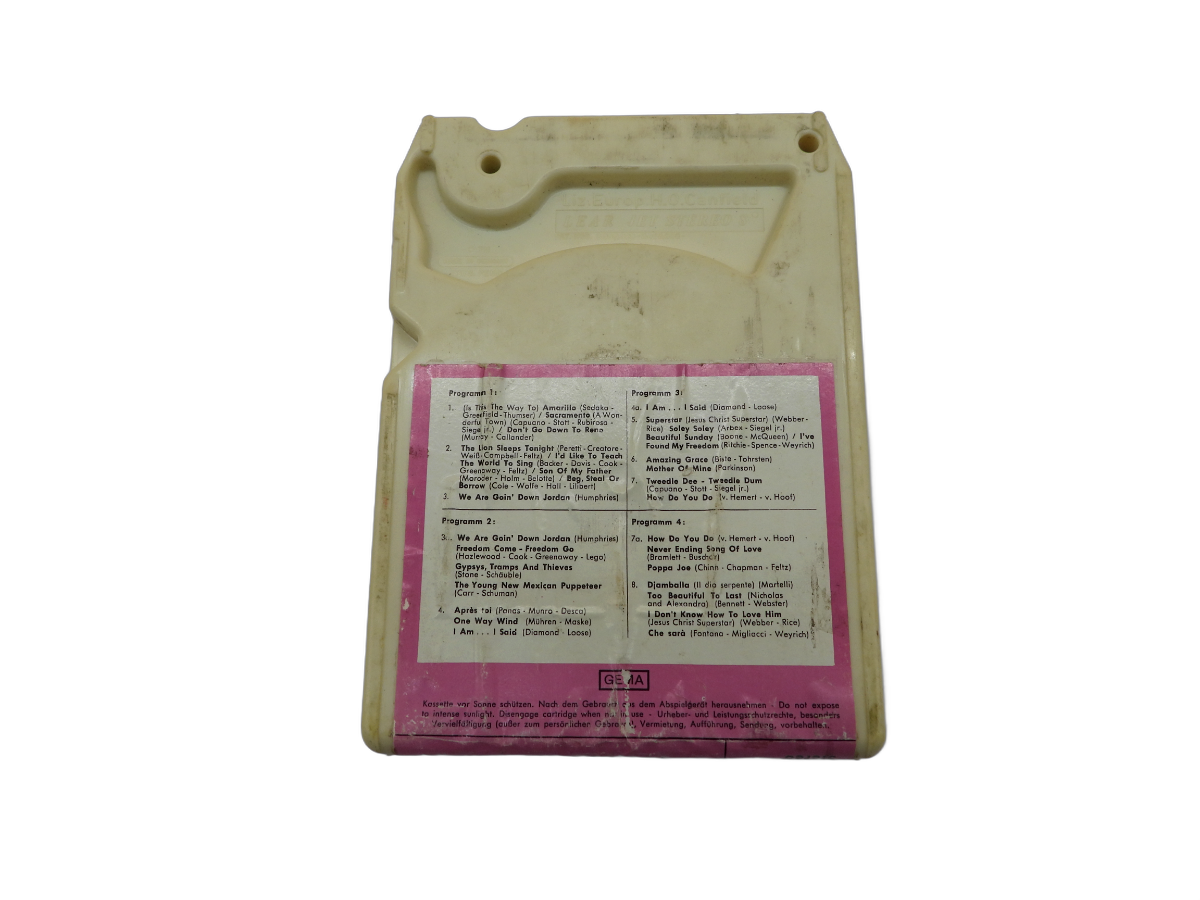Klaus Wunderlich Hits Again 2 8 Track Tape Telefunken