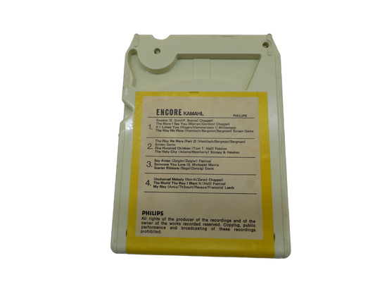 Philips Encore Kamahl 8 Track Tape