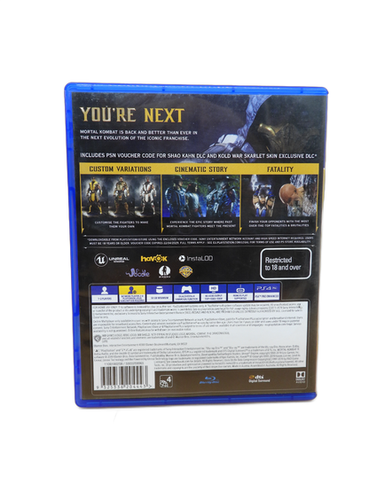 Mortal Kombat 11 PS4 Fighting Game Warner Bros. Games