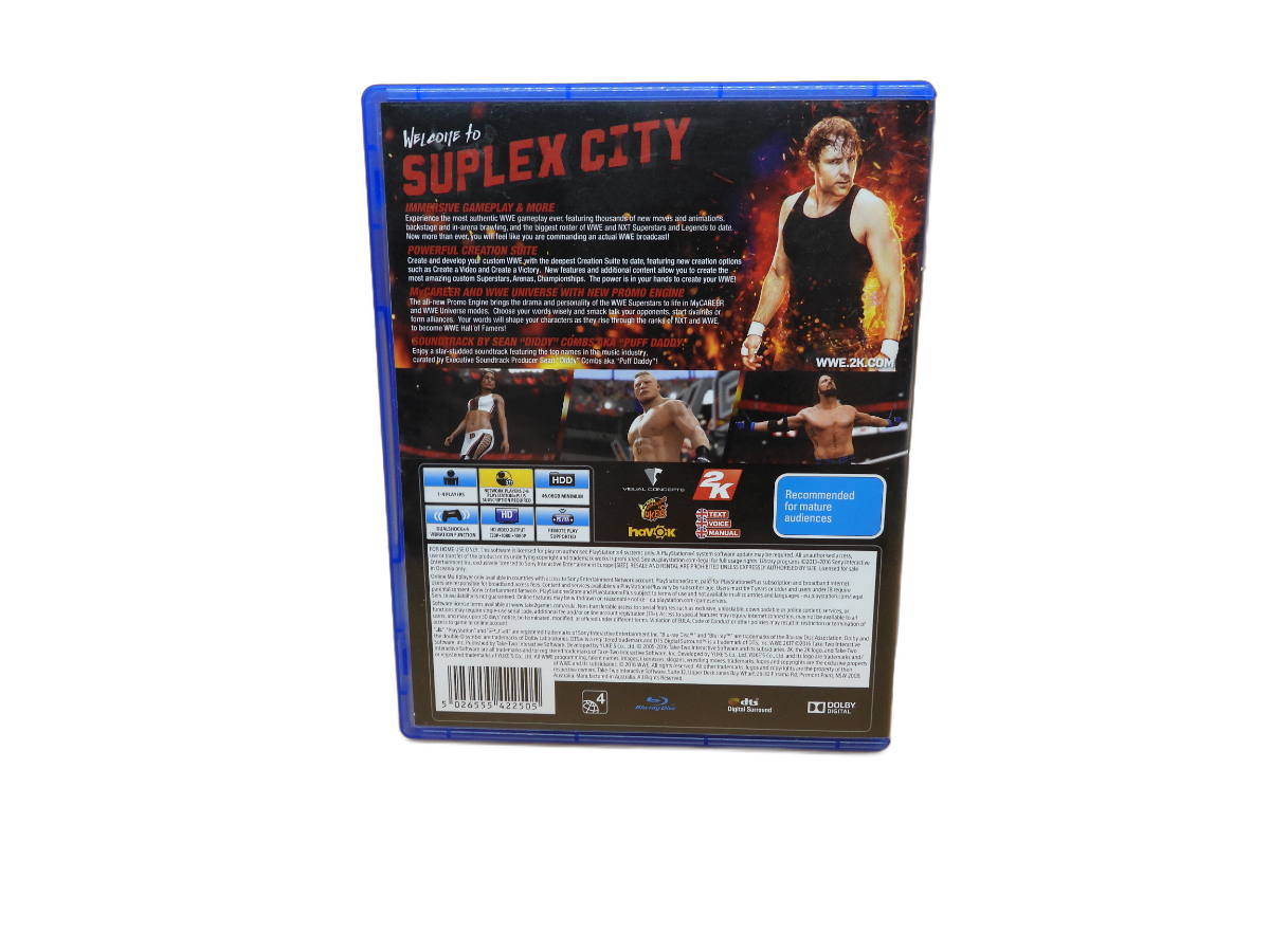 Wwe 2k17 PS4 Video Game