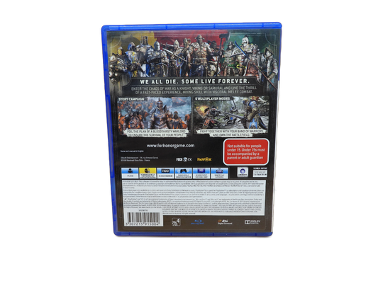 For Honor PS4 Action Multiplayer Game Ubisoft