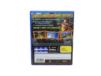 Crash Bandicoot N. Sane Trilogy PS4 Activision Game