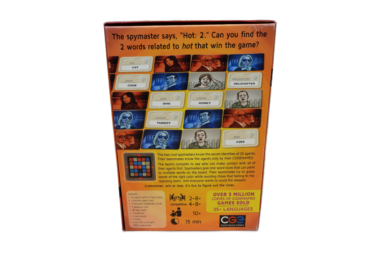 Codenames Board Game Party Word Game Czech Games Edition