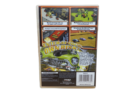 Hot Wheels Bash Arena Pc Game Cd Rom Thq