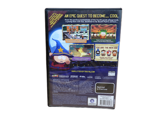 South Park the Stick of Truth Pc Dvd Rom Ubisoft Game