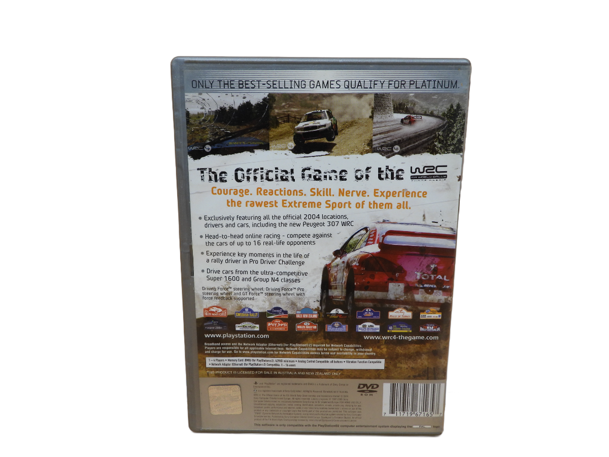 Wrc Fia World Rally Championship PlayStation 2 Racing Game Sony