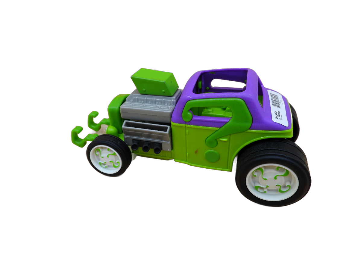 Mattel Dc Comics Joker Roadster Expanding Toy Car
