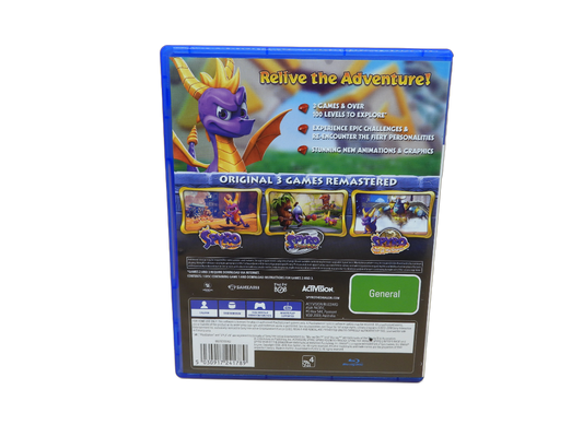Spyro Reignited Trilogy PS4 Game Activision