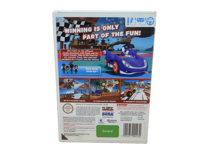 Sonic & Sega All Stars Racing Wii Pal Game