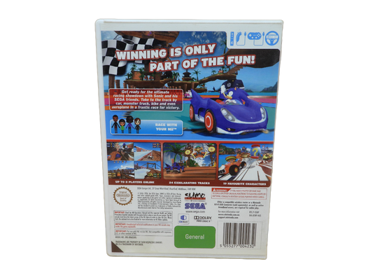 Sonic & Sega All Stars Racing Wii Pal Game