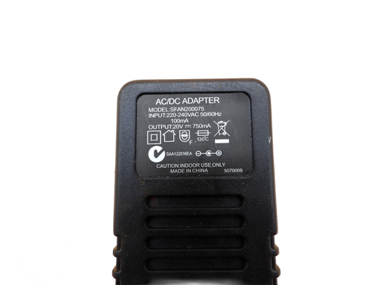 Ac/dc Adapter Sfan200075 20v 750ma