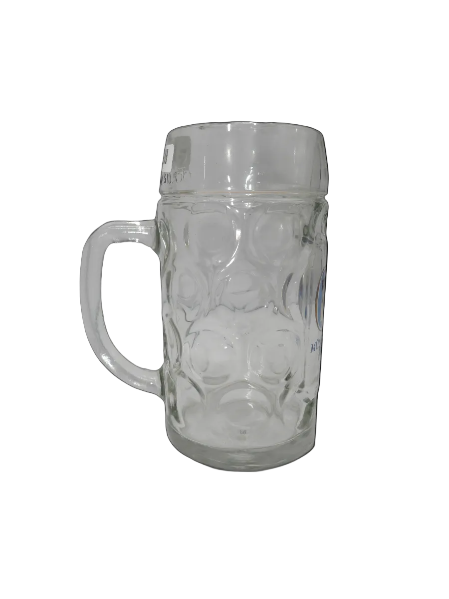 Hb München 500ml Glass Beer Stein Mug