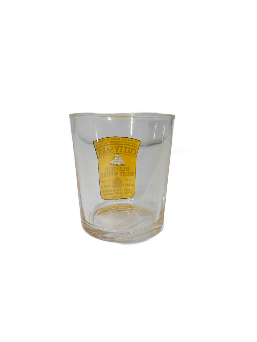 Cutty Sark Blended Scots Whisky Glass