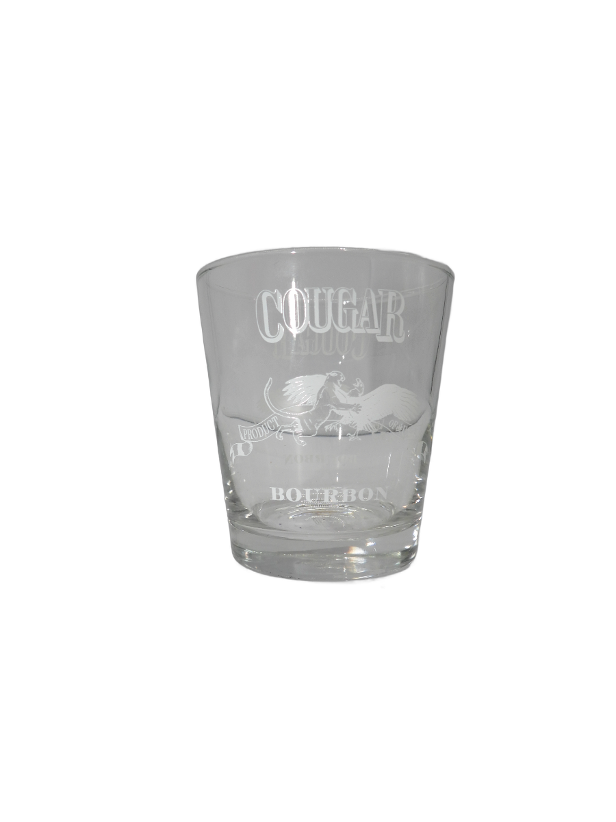 Cougar Bourbon Whiskey Glass 200ml