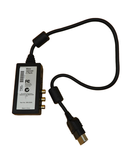 Advanced Av Pack X08 25261 Microsoft Xbox Composite Rca S Video Optical Audio! G