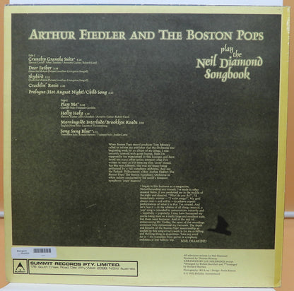 Arthur Fiedler Boston Pops Neil Diamond Songbook Vinyl Lp Summit