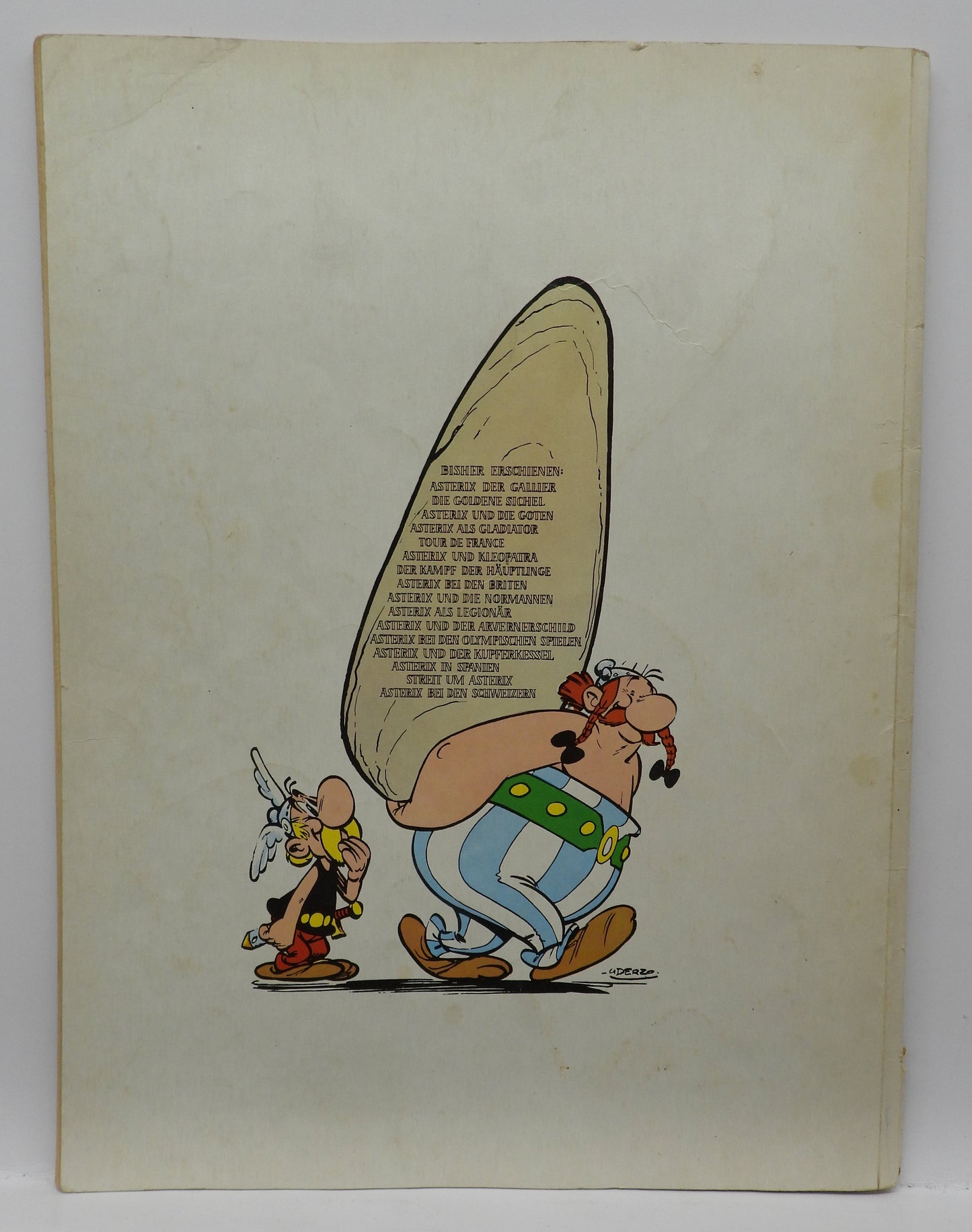 Asterix Band Xvi Asterix Bei Den Schweizern German Comic Book Dargaud