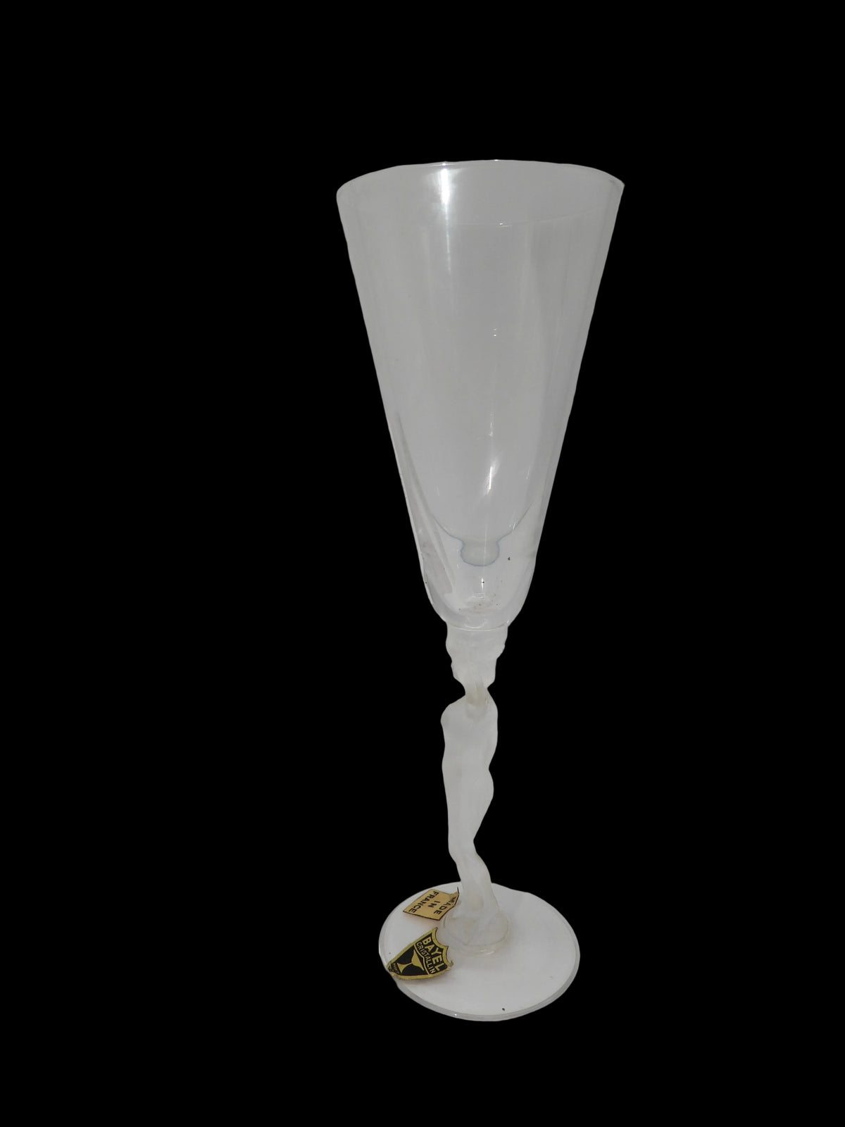 Bayel Cristallerie Champagne Flute Glass Made in France