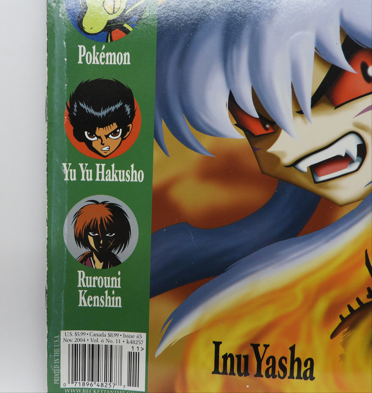 Beckett Anime Collector Magazine Issue 63 Inuyasha
