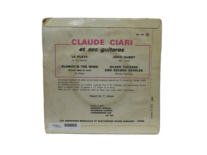Claude Ciari Et Ses Guitares 45 Rpm Vinyl Record Pathé