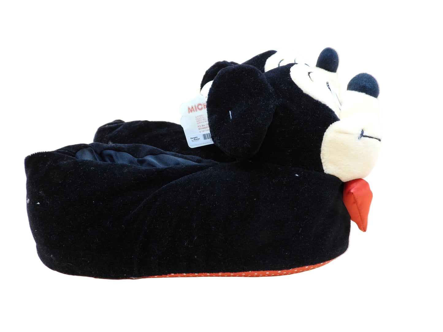 Disney Mickey Mouse Plush Slippers Unisex Size M