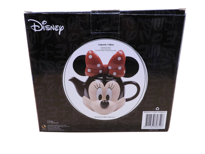 Disney Minnie Mouse Ceramic Moulded Teapot 1.1 Litre