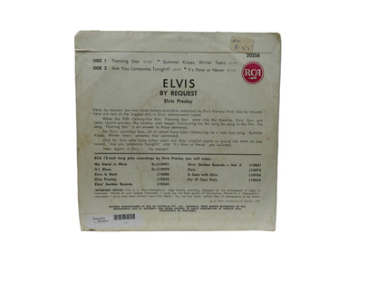 Elvis Presley Rca 20258 By Request Flaming Star 45 Rpm Ep Vinyl