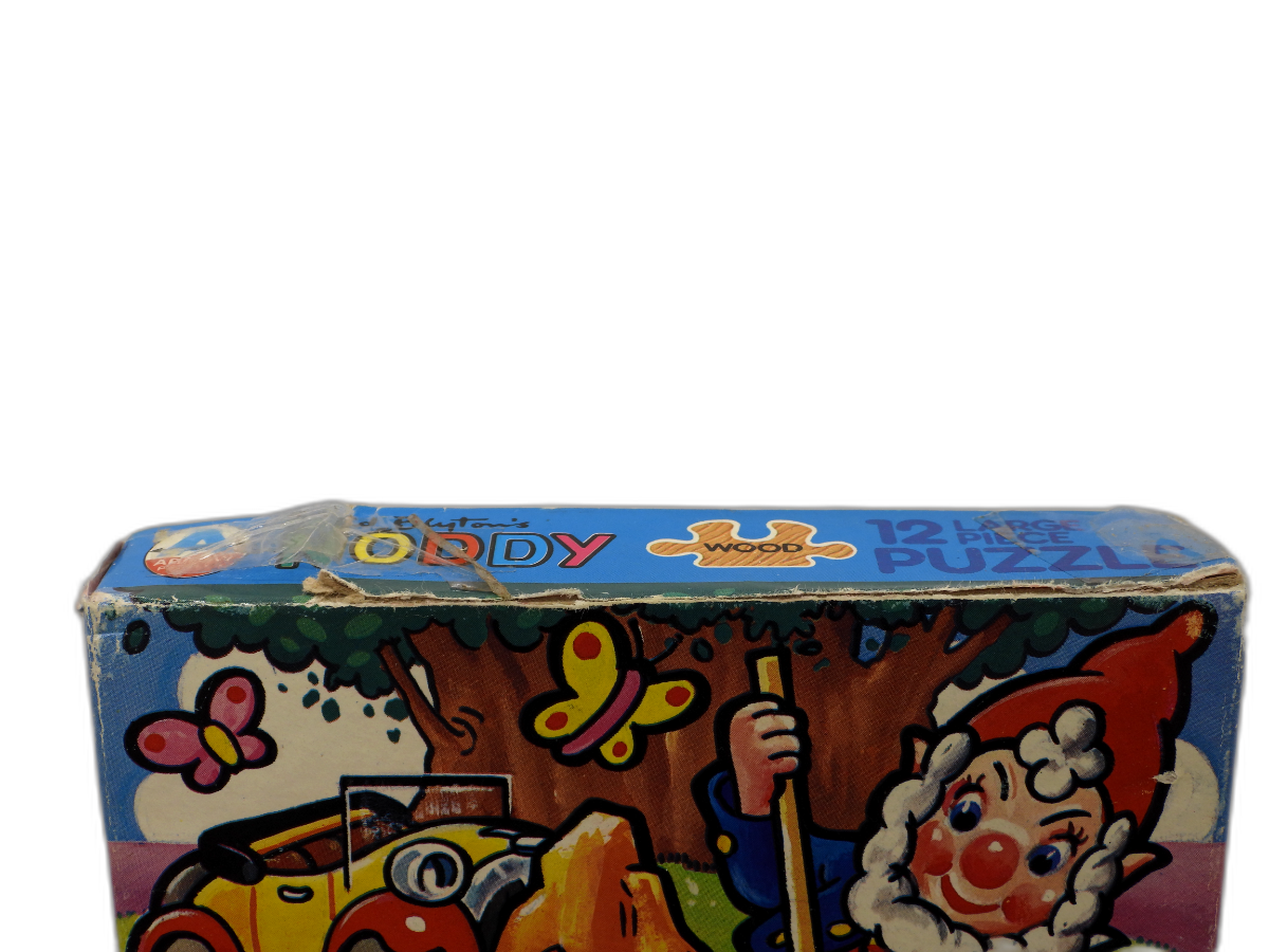 Enid Blyton Noddy 12 Piece Wood Puzzle Missing One Piece