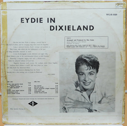 Eydie Gorme Dixieland Vinyl Record W&g Wg B 1020