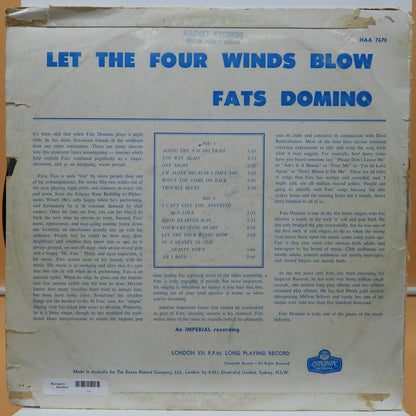 Fats Domino Let the Four Winds Blow Vinyl Record 33 Rpm London