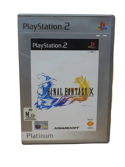 Final Fantasy X PlayStation 2 Rpg Platinum Squaresoft Game