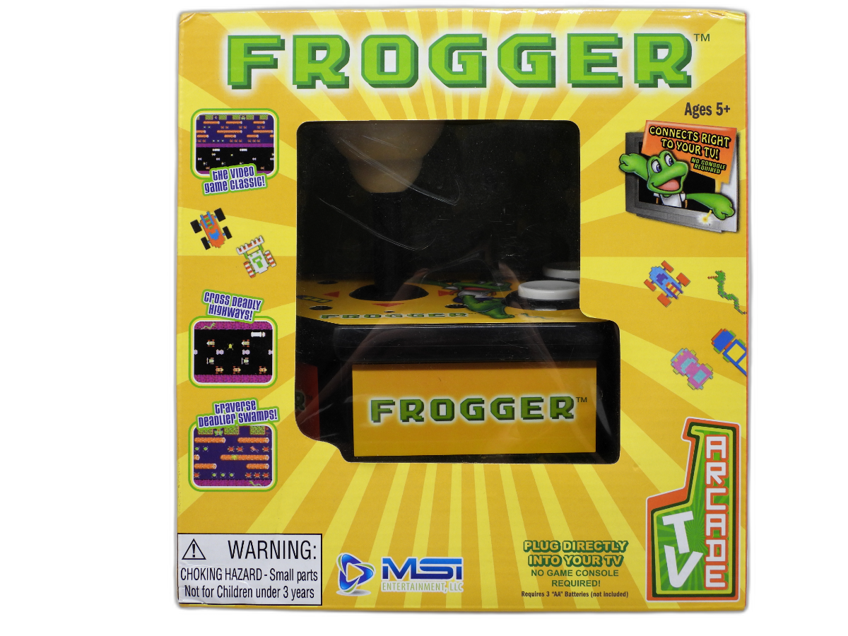 Frogger Mini Plug And Play TV Arcade Controller