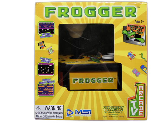 Frogger Mini Plug And Play TV Arcade Controller