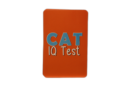 Gift Republic Cat Iq Test Card Game 100 Cards