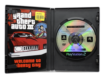 Grand Theft Auto III Playstation 2 Complete With Manual Pal