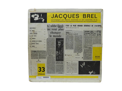 Jacques Brel Olympia 64 Vinyl Record Barclay