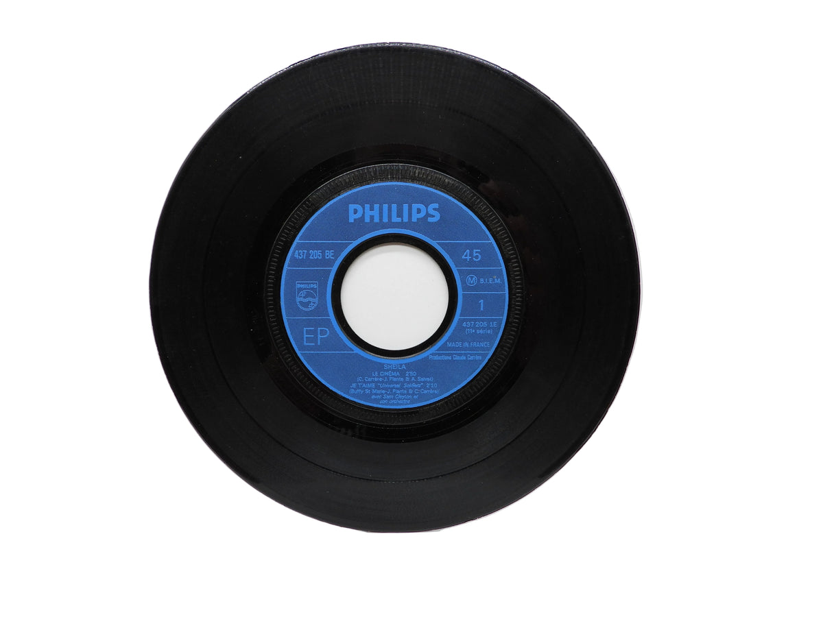 Le Cinema Ep By Sheila 45 Rpm Vinyl Record Philips