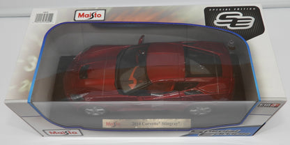 Maisto 2014 Corvette Stingray 1 18 Scale Diecast Model Car